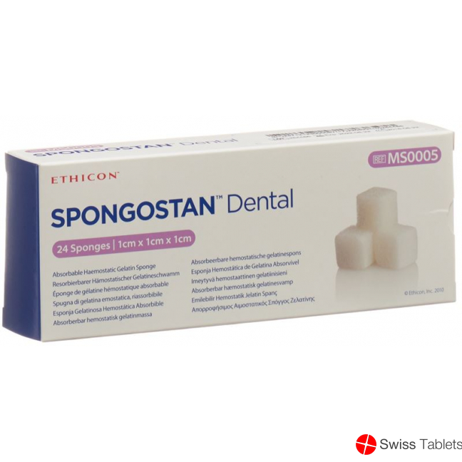 Spongostan Dental 1x1x1cm 24 Stück buy online