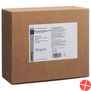 Procain HCl 1% Amino 100mg/10ml 100 Ampullen 10ml