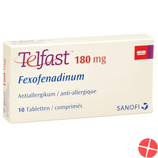 Telfast Tabletten 180mg 10 Stück