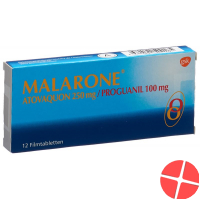 Malarone Tabletten 100mg 12 Stück
