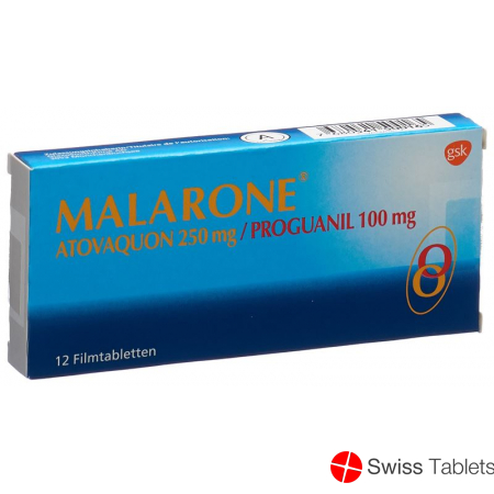 Malarone Tabletten 100mg 12 Stück buy online