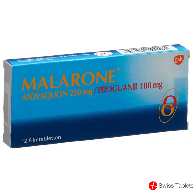 Malarone Tabletten 100mg 12 Stück buy online