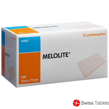 Melolite Wundkompresse 5cmx7.5cm 100 Beutel buy online
