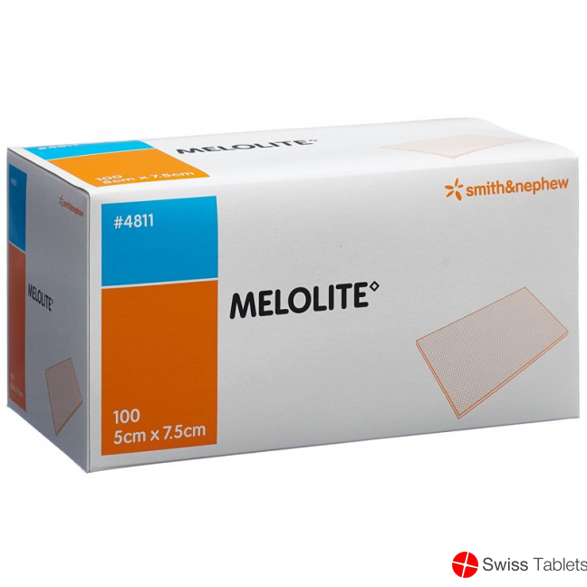 Melolite Wundkompresse 5cmx7.5cm 100 Beutel buy online