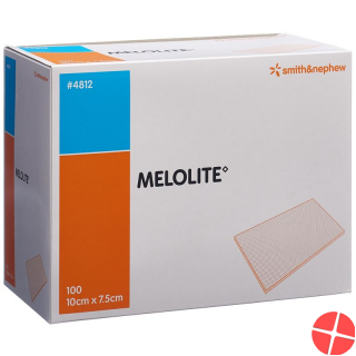 Melolite Wundkompresse 10cmx7.5cm 100 Beutel Melolite Wundkompresse 10cmx7.5cm 100 Beutel