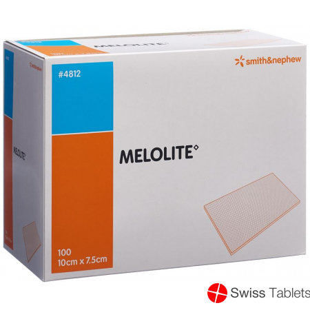 Melolite Wundkompresse 10cmx7.5cm 100 Beutel buy online