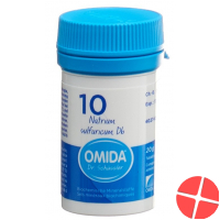 Omida Schüssler Nr. 10 Natrium Sulfat Tabletten D6 20g
