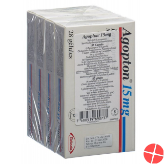 Agopton 15 Kapseln 15mg 112 Stück