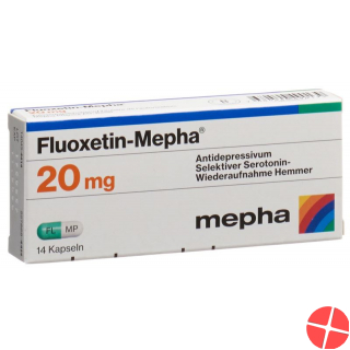 Fluoxetin Mepha Kapseln 20mg 14 Stück