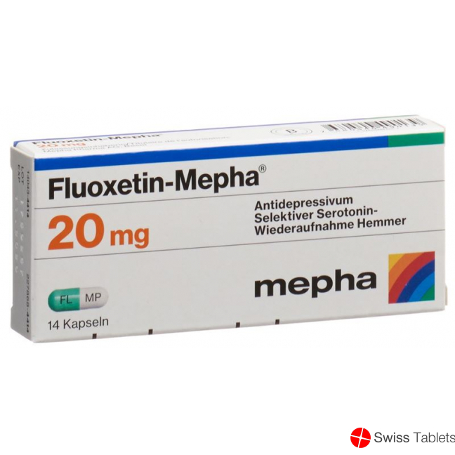 Fluoxetin Mepha Kapseln 20mg 14 Stück buy online
