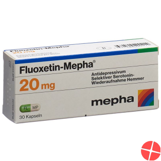Fluoxetin Mepha Kapseln 20mg 30 Stück