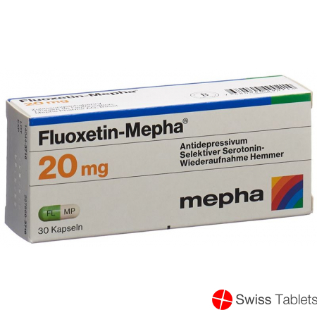 Fluoxetin Mepha Kapseln 20mg 30 Stück buy online