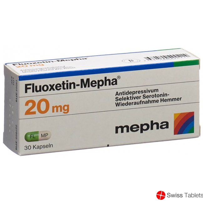Fluoxetin Mepha Kapseln 20mg 30 Stück buy online