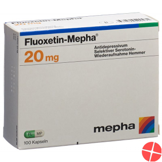 Fluoxetin Mepha Kapseln 20mg 100 Stück