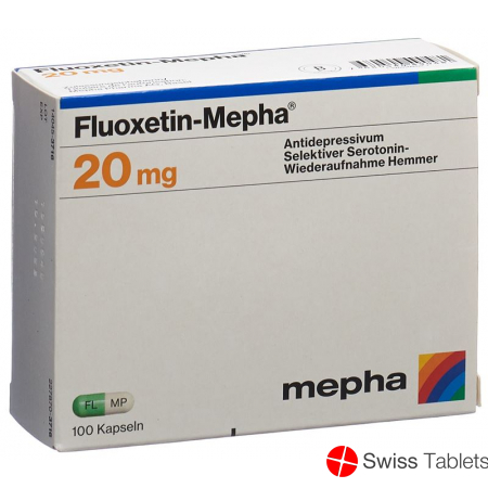 Fluoxetin Mepha Kapseln 20mg 100 Stück buy online
