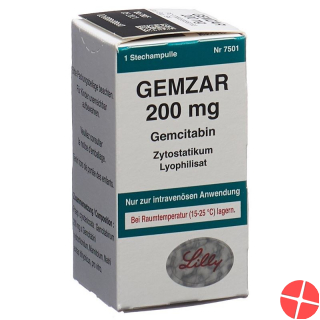 Gemzar Trockensubstanz 200mg Vial