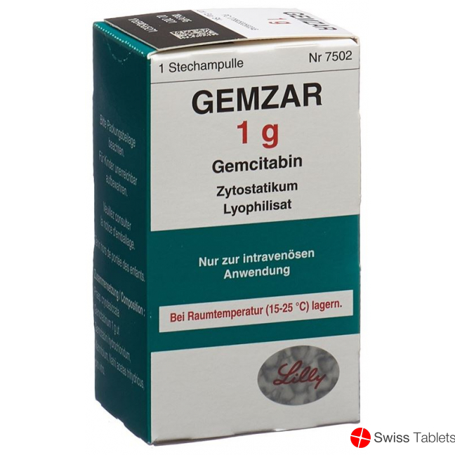 Gemzar Trockensubstanz 1g Vial buy online