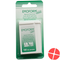 Emoform Zahnhoelzer Mint 100 Stück