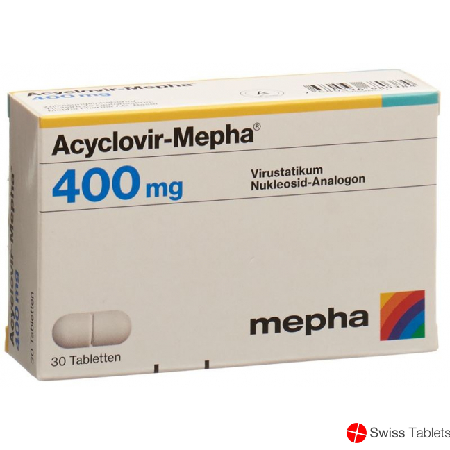 Acyclovir 400mg 30 Tabletten buy online