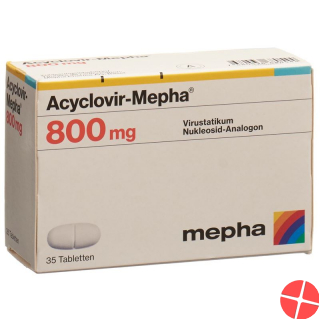 Acyclovir Mepha Tabletten 800mg 35 Stück