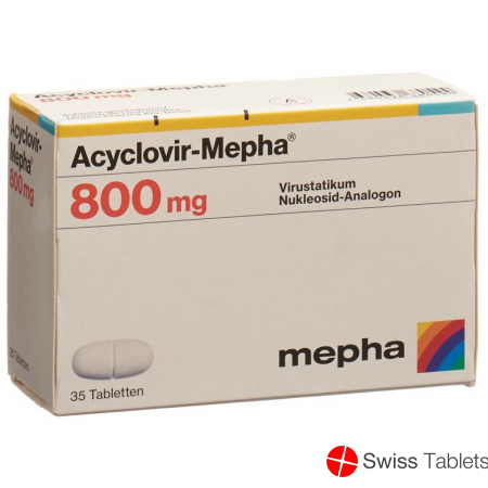 Acyclovir Mepha Tabletten 800mg 35 Stück buy online