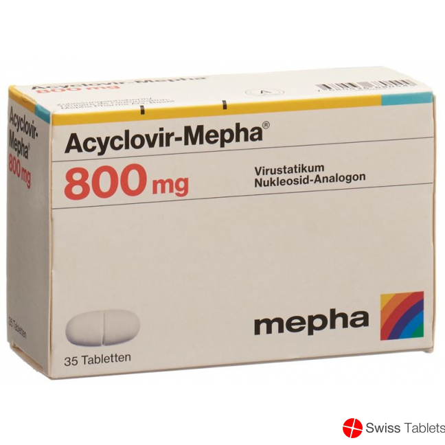 Acyclovir Mepha Tabletten 800mg 35 Stück buy online