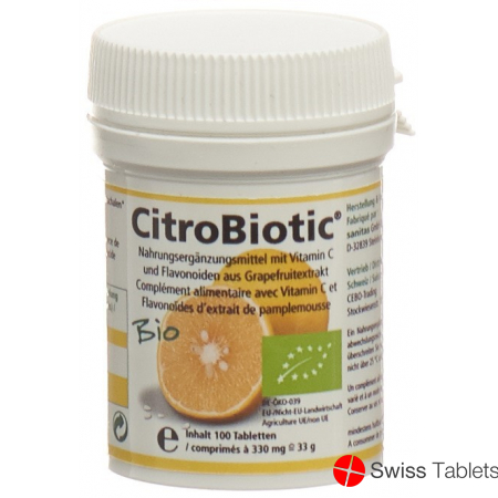 CitroBiotic Grapefruitkern-Extrakt 100 Tabletten buy online