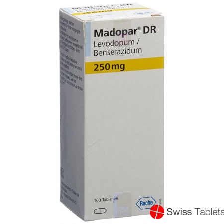 Madopar Dr Tabletten 200+50mg 100 Stück buy online