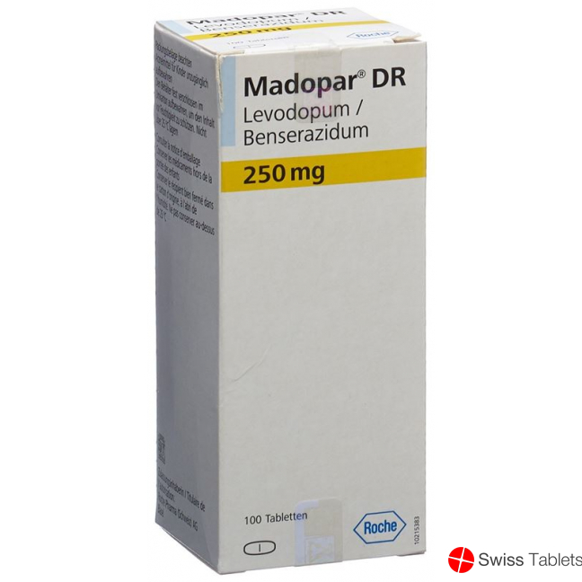 Madopar Dr Tabletten 200+50mg 100 Stück buy online