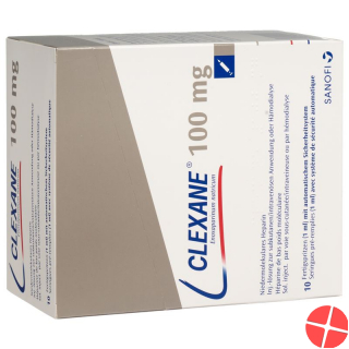 Clexane 100mg/ml 10 Fertigspritzen 1ml