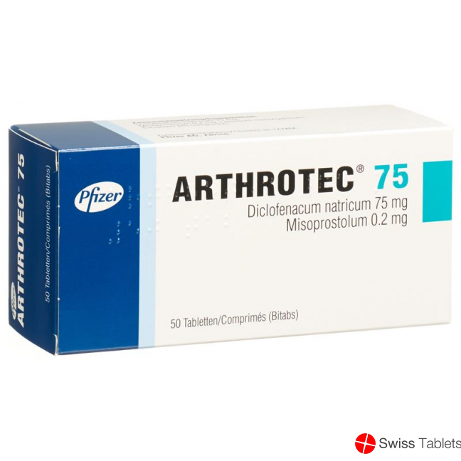 Arthrotec Bitabs 75mg 50 Stück buy online