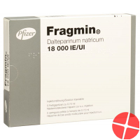 Fragmin 18000 E/0.72 ml 5 prefilled syringes solution