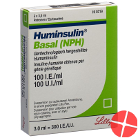Huminsulin Basal Injektionssuspension F Pen 5 Ampullen 3ml