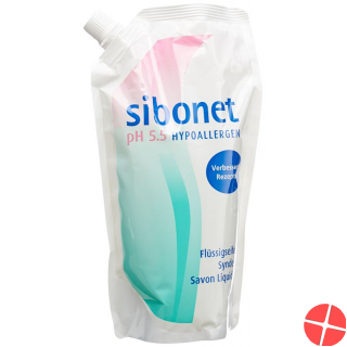 Sibonet 500 ml liquid soap refill pH 5.5 hypoallergenic