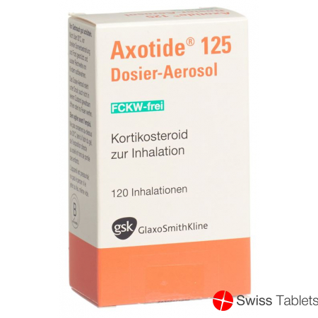 Axotide 125 Dosieraeros 125mcg FCKW-frei 120 Dos buy online