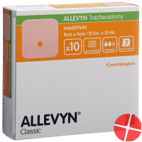 Allevyn Tracheostomy Wundkompressen 9cmx9cm 10 Beutel