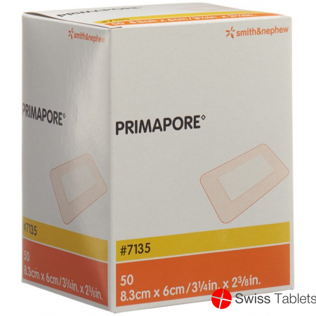Primapore Wundverband 8.3x6cm 50 Stück buy online