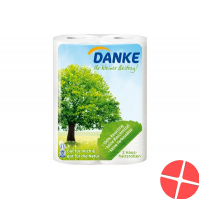 DANKE Haushaltstücher 3 Lagen 2 Rollen