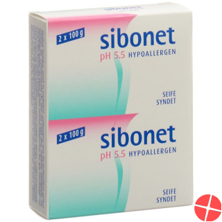 Sibonet Seife Ph 5.5 Hypoallergen 2x 100g