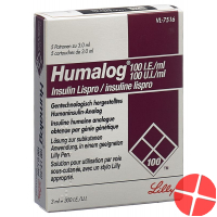 Humalog 3 ml 5 ampoules solution