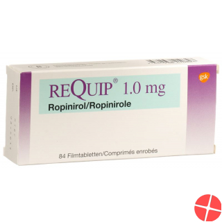 Requip Filmtabletten 1mg 84 Stück