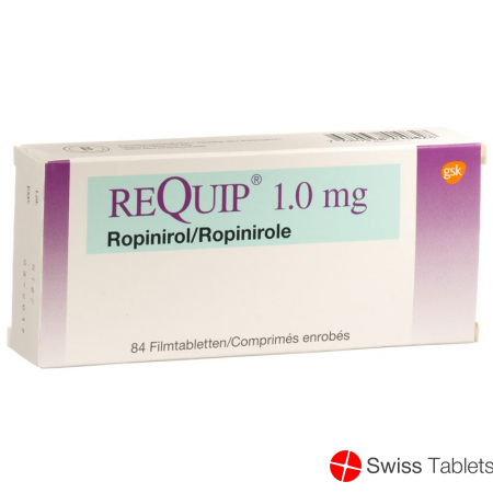 Requip Filmtabletten 1mg 84 Stück buy online