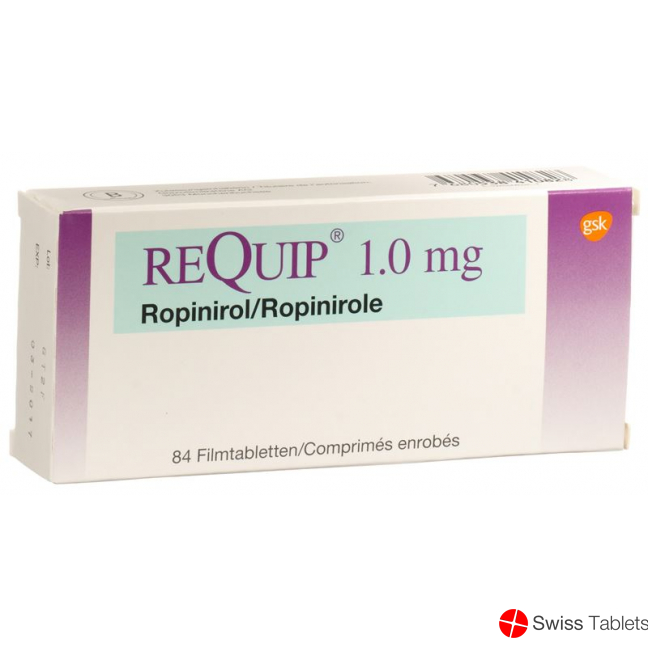 Requip Filmtabletten 1mg 84 Stück buy online