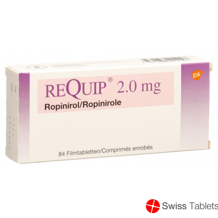 Requip Filmtabletten 2mg 84 Stück buy online