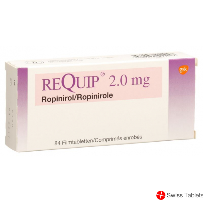 Requip Filmtabletten 2mg 84 Stück buy online