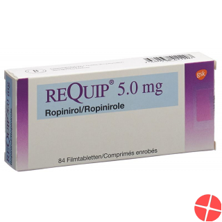Requip Filmtabletten 5mg 84 Stück