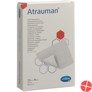Atrauman Salbenkompressen 7.5x10cm Steril 50 Stück