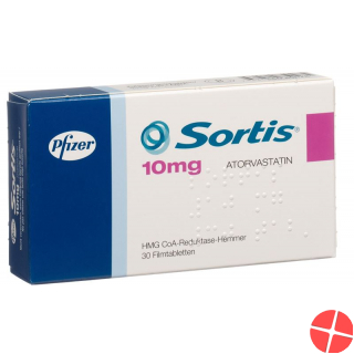 Sortis 10 Filmtabletten 10mg 30 Stück