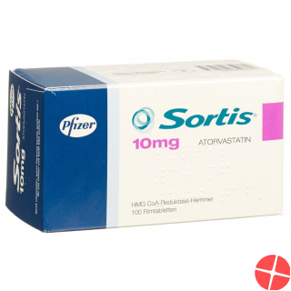Sortis 10 Filmtabletten 10mg 100 Stück