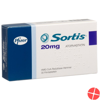 Sortis 20 Filmtabletten 20mg 30 Stück